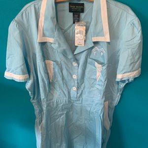 NWT Twin Peaks Diner Waitress Cosplay plus size